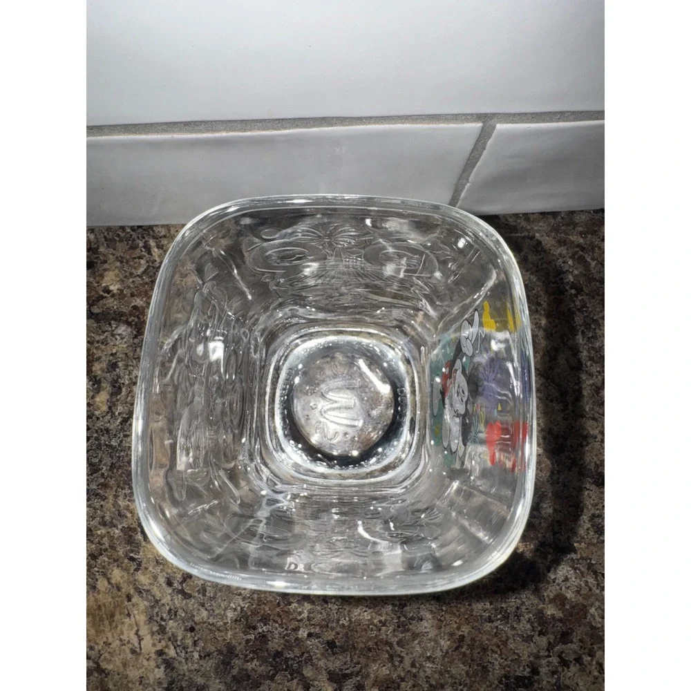 Disney Walt Disney World 2000 Mickey Mouse McDonald's Glass Tumbler Collectible